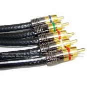 Cable Digital RCA Video RGB   Audio R/L, 5 vías 15 m